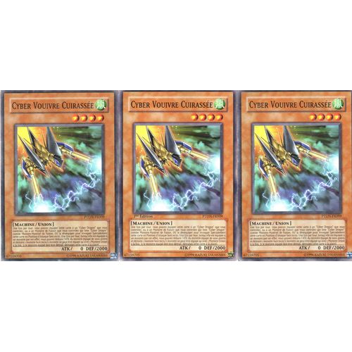 3x  Cyber Vouivre Cuirassee   -  Ptdn Fr009