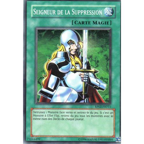 3x  Seigneur De La Suppression  -  Rp02-Fr011