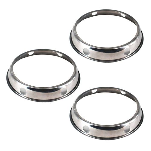 3x Support De Support De Casserole De Wok Universel Support D'anneau De Wok / Support De Wok  Fond Rond Taille