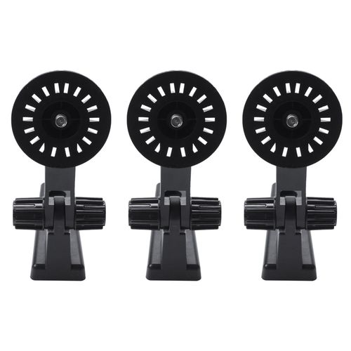 3X Support de Support de Rangement Mural pour Support de Fixation  180 Degrs Rglable pour la Camra Cloud 291 Wifi Srie Home Security Camara (Noir)