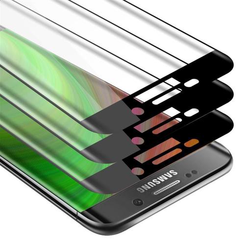 3x Plein cran Verre Tremp Pour Samsung Galaxy S6 Edge Film Protection Glass