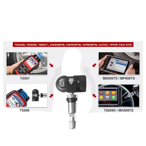 4 Capteur Mx Programmable 315mhz + 433mhz Universel 2 En 1 Systme De Surveillance La Pression Des Pneus Tpms Outil-Programme Pour