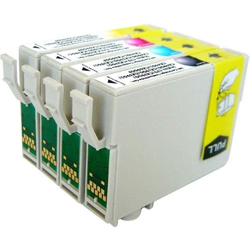 4 Cartouches Gnrique T1281 A 1284 1 Noir 1 Cyan 1 Magenta 1 Jaune * Epson Stylus Office Bx305f * Epson Stylus Office Bx305fw * Epson Stylus S22 * Epson Stylus Sx125 * Epson Stylus Sx130 * Epson Styl