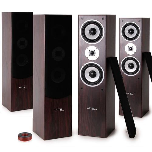 4 Enceintes Hifi/Home-Cinma Bass Reflex 4x500W L766-WA Ltc Audio