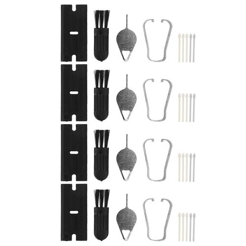 4 Ensembles Embouts de Stylet pour Galaxy Tab S9 S9 + Plus S9 Ultra S9 FE Embouts de remplacement de stylet en douceur Blanc Gris