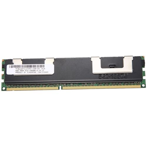 4 Go de MMoire RAM DDR3 PC3-10600R 1333 MHz 2Rx4 1,5 V ECC RAM Serveur 240 Broches MT36JSZF512772PZ