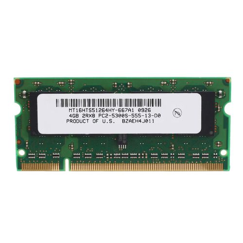 4 Go de RAM DDR2 pour Ordinateur Portable 667 Mhz PC2 5300 SODIMM 2RX8 200 Broches MMoire D'Ordinateur AMD
