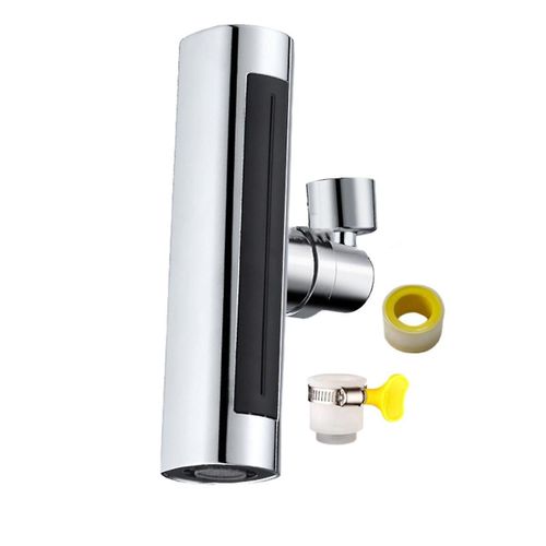 4 Modes Cascade Salle De Bain Robinet Extendeurs 360 Bec Stream Pulvrisateur Pluie vier Mitigeur Robinet Buse Extension