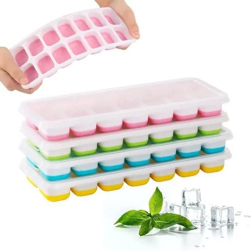 4 Pack Bacs  Glaons Avec Couvercle, Bacs  Glaons Carrs Faciles  Retirer, Bacs  Glaons Avec Couvercle,