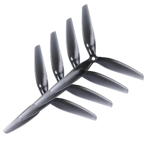 4 paires pour hlice PC 3 pales 7X4X3 7040 pour RC FPV Freestyle 7 pouces longue porte LR7 Cinelifter Dr