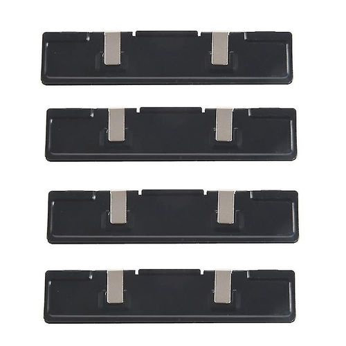 4 Pcs Aluminium Heatsink Shim Spreader Refroidisseur Refroidissement pour Ddr Ram Mmoire de bureau Radiateur Ddr