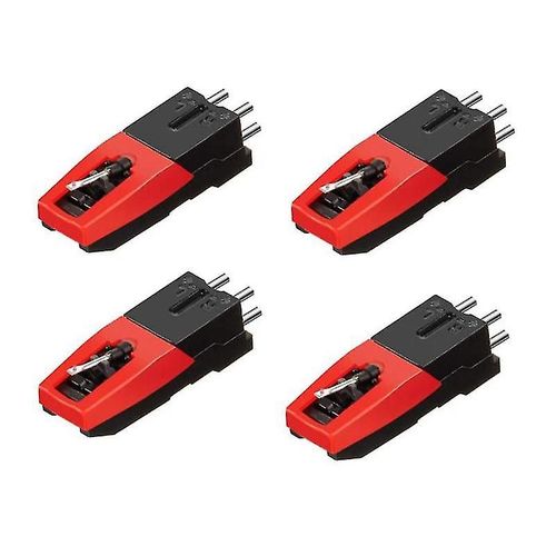 4 Pcs Platine De Remplacement Stylet Aiguilles Platine Compatible LP Crosley Ion Jensen 1Byone Phonographe Re+mki