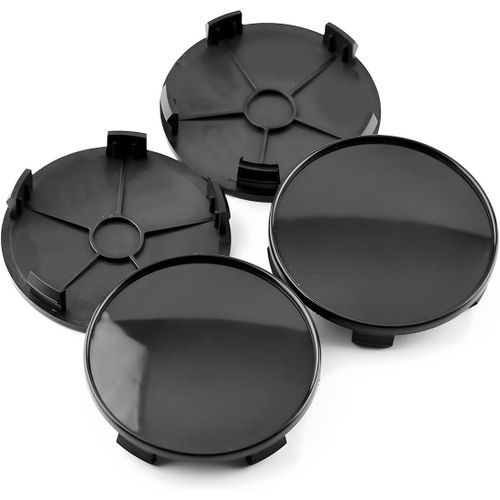 4 Pices Cache Moyeu, Cache-Moyeux, Couverture De Capuchon De Jante De Roue De Capuchon De Moyeu De Roue De Voiture 58 Mm, Pour Tous Les Vhicules
