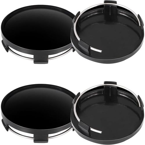 4 Pices Cache Moyeu, Couvercle De Moyeu Od 61mm Id 56mm, Auto Cache-Moyeux, Centre Roue Abs, Enjoliveur De Voiture, Accesso[5160]