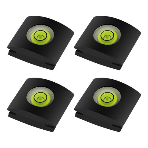 4 pices/ensemble camra bulle niveau  bulle Flash chaussure chaude protecteur capuchon pour Canon Nikon Pentax Sony A7/RX10 accessoires d'appareil photo - Type 4PCS Set #B