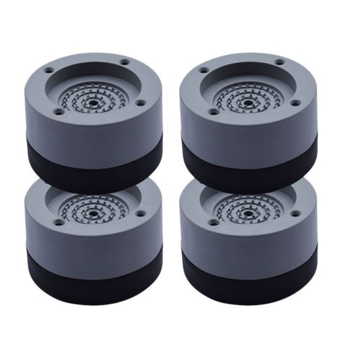 4 Pices/Ensemble De Coussinets Anti Vibration En Caoutchouc, Rduction Du Bruit, Support Pied Anti Marche Pour Lave Linge Et Sche Linge, Hauteur Rg 9109-May14A08665