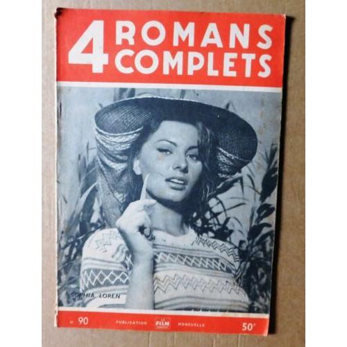 4 Romans Complets N90 Sofia Loren - Le Film Complet - 1956
