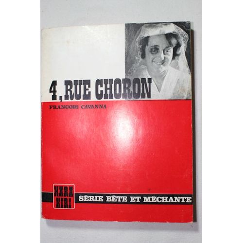 4, Rue Choron   de Cavanna, Franois 