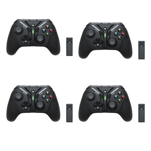 4 Sac  Dos - Manette De Jeu Sans Fil 2.4 Ghz Pour Nintendo Switch Pro, Compatible Avec Windows 7/8/10/Ios/Android