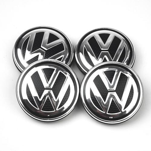 4 X 65 Mm Pour La Volkswagen, Diamtre 65 Mm. Apparence De Couvercle De Moyeu De Roue, Couvercle Central De Moyeu De Rechange, Couvre-Jante, Couvre-Moyeu Central
