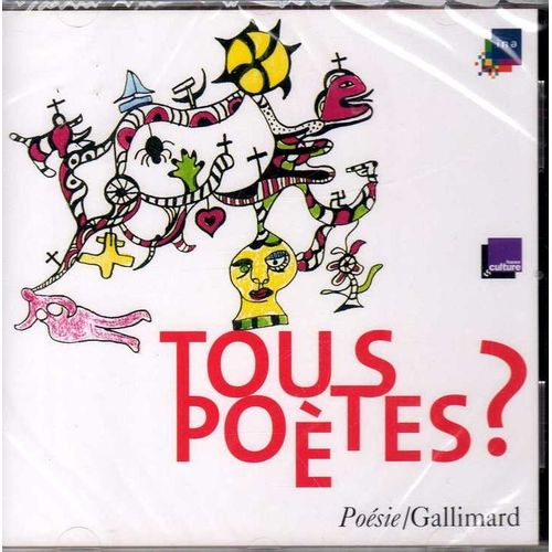Ren Char-Nazim Hikmet-Rilke-Michaux-Armand Robin-Verheggen-Celan,Etc..Interprts Par Michel  Piccoli,Julie Brochen,Grard Depardieu,Jacques Bonnaff,Laurent Terzieff... - 40 Ans De Poesie-Gallimard, Tous Poetes-1966-2006