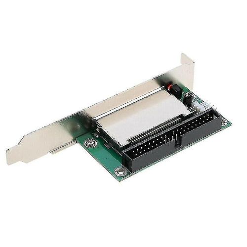 40 broches Cf Compact Flash Card To 3.5 Ide Converter Adapter Pci Bracket Back Panel