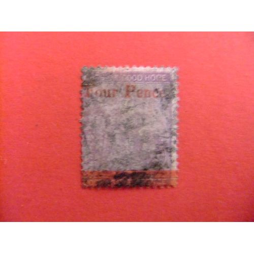 40 Cap De Bonne Esprance 1864 1876 / Esperanza I / Yvert 20 Fu Fil Cc