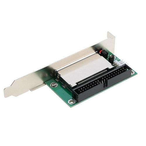 40-Pin Compact Flash Card To 3.5 Ide Converter Adapter Pci Bracket Back Panel