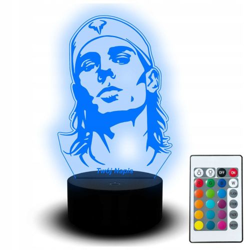 Lampe De Bureau À Led Rafael Nadal Statue Tennis Joueur De Tennis Balle Sport