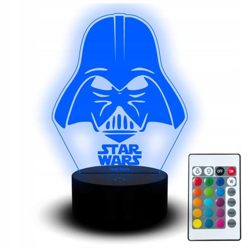 Veilleuse Led Statue Star Wars Dark Vador Nom Du Pilote Star Wars