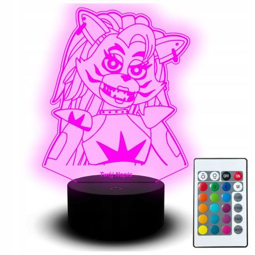 Veilleuse Led Fnaf Five Nights At Freddy's Freddy Roxie Pour Enfants Pc