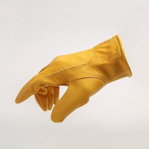 8.5*18CM 1 paire de gants de jardinage flexibles et résistants aux épines -  Gants de travail confortables en cuir - Gants de travail pour soudage - Pour  homme et femme