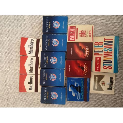 Lot Boîtes Allumettes Vintage