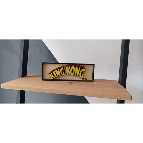Logo Cinema King Kong 1933 / 20cm De Long
