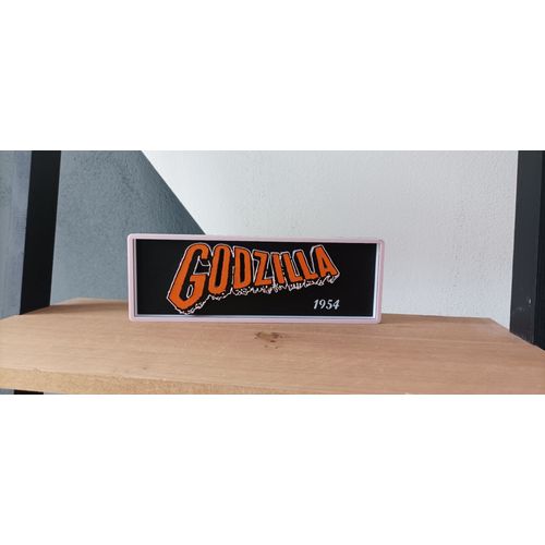 Logo Cinema Godzilla 1954 / 20cm De Long