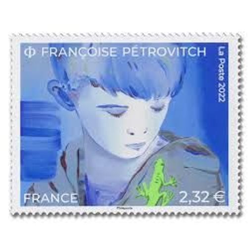 Art : Oeuvre Originale De Françoise Pétrovitch Année 2022 N° 5616 Yvert Et Tellier Luxe