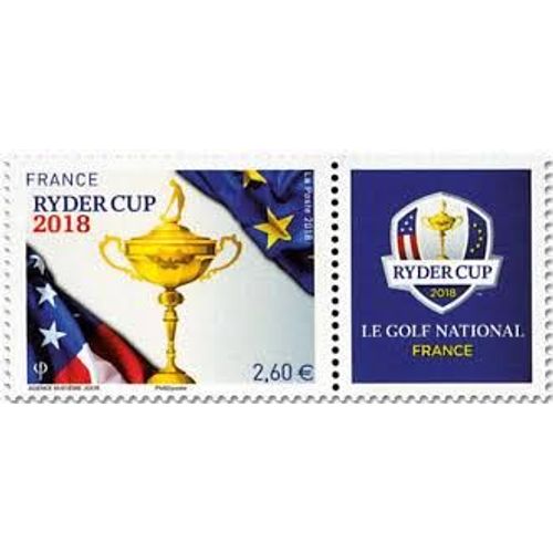 Sport : Golf Ryder Cup Année 2018 N° 5245a Yvert Et Tellier Luxe