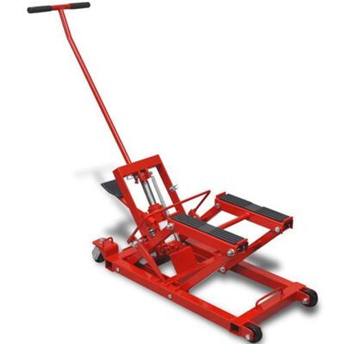 Cric Hydraulique De Moto / Vtt 680 Kg Rouge
