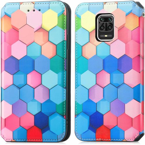 Coque Pour Xiaomi Redmi Note 9s/Note 9 Pro, Mince Étui Housse En Cuir À Rabat Avec Dessin Flip Cover Case Portefeuille Avec Porte Carte, Fermeture Magnétique Pour Redmi Note 9s, Dessin 7
