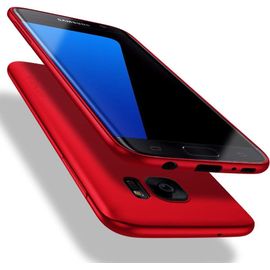 Coque Samsung Galaxy S7, Guardian Series Housse En Souple Silicone Tpu Ultra Mince Et Anti-Rayures De Protection Etui Pour Galaxy S7 Case Cover - Rouge