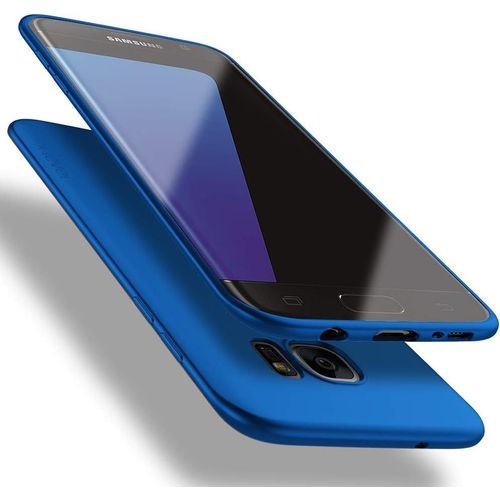 Coque Samsung Galaxy S7 Edge, Guardian Series Housse En Souple Silicone Tpu Ultra Mince Et Anti-Rayures De Protection Etui Pour Samsung Galaxy S7 Edge Case Cover - Bleu