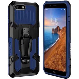 Pour Coque Xiaomi Redmi 7a Serie Armorbox Protection Robuste Avec Double Couche Coque De Support Pour Xiaomi Redmi 7a Housse Bleu