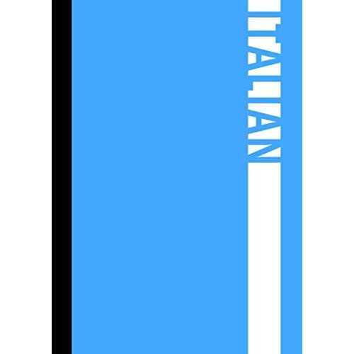 Notebook For Italian : Light Blue: A4 Format | Ruled / Lined Paper | 80 Pages