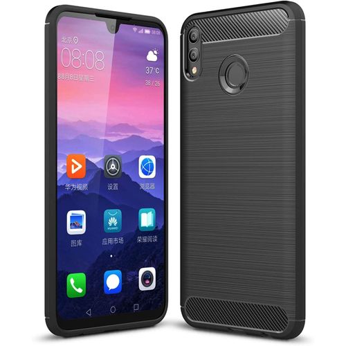Coque Honor 8x Max, Etui De Protection En Tpu Ultra-Mince Souple Et Léger Avec Conception En Fibre De Carbone Pour Honor 8x Max - Noir