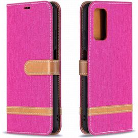 Coque Pour Xiaomi Poco M3, Pochette Xiaomi Poco M3 Etui Cuir Portefeuille Housse Avec Porte-Cartes & Fermeture Magnétique Silicone Souple Étui Xiaomi Poco M3 Rose