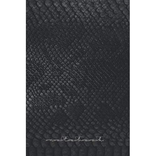 Notebook: Note For Writing, Drawing, Painting, For School, Diary, For Graphic Designers. Journal For Men And Women. Snake Skin Soft Cover. Lined Pages.
