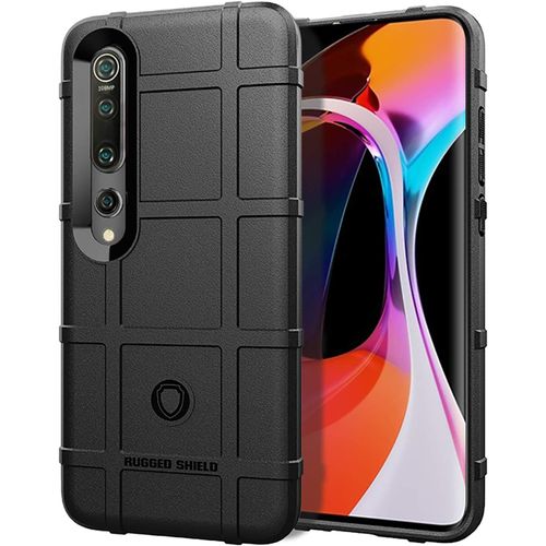 Étui Pour Xiaomi Mi 10, Antichoc 360 Degré Full Body Protection Ultra Slim Tpu Robuste Coque Pour Xiaomi Mi 10/Mi 10 Pro Jsg Black.