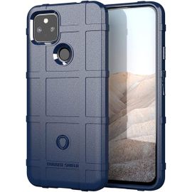 Étui Pour Google Pixel 4a 5g, Antichoc 360 Degré Full Body Protection Ultra Slim Tpu Robuste Coque Pour Google Pixel 5 Xl/Pixel 4a 5g Jsg Blue.