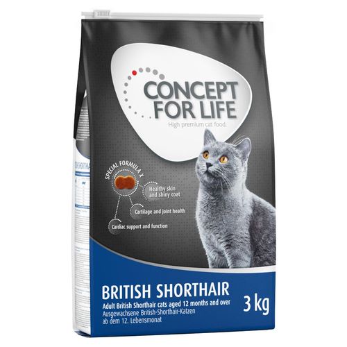 400g British Shorthair Adult Concept For Life - Croquettes Pour Chat