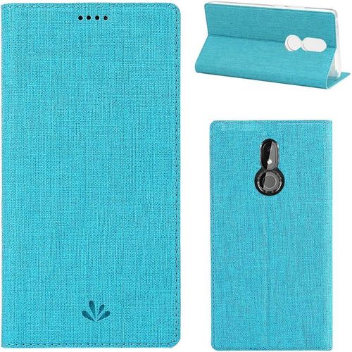 Coque Nokia 3.2 Housse En Cuir Premium Flip Case Portefeuille Etui Coque Pour Nokia 3.2 Bleu